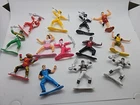 13 Mighty Morphin Power Rangers Lot 3" Mini PVC Figures 1990s Bandai Vintage