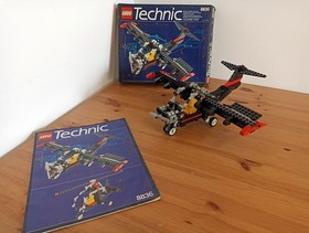 LEGO Technic 8836 Sky Ranger Airplane Set - Open Box, Complete, Vintage 1992