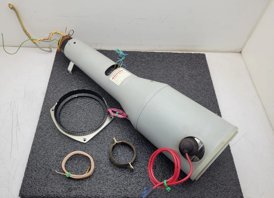 HP Hewlett Packard Vintage Round CRT 5" Oscilloscope Cathode Ray Tube - Image 4 of 4