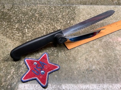 Precision Slicing Knife (Right-Handed) - 7 1/4  Stainless Serrated Blade