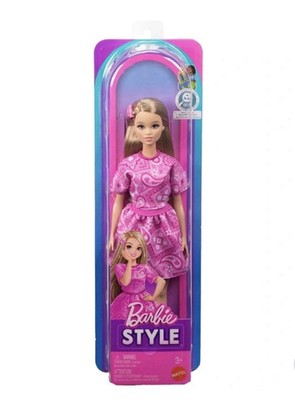 Barbie Fashionistas Paisley Pink Odile Face Doll #249 JJN62 2026 Style New Puppe