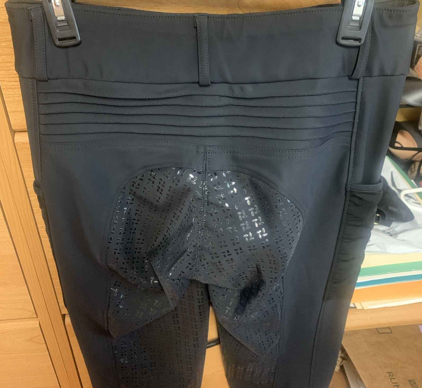 Piper SmartPak Pants Womens M Bootcut Riding Stretch Breeches Equestrian Black