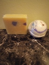 Black Raspberry Vanilla Soap and Bath Bomb 