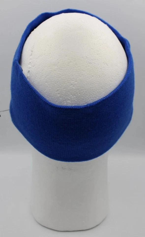 Nike Diadema Tejida Sin Costuras Para Hombre Reversible Juego Real/Obsidiana Foto 4 de 4