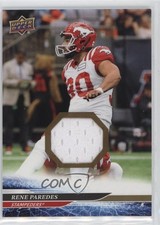 2025 Upper Deck CFL Jersey Rene Paredes #46 bj5