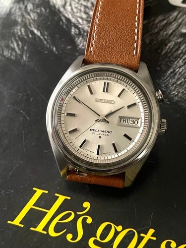 Seiko Bell-Matic 4006-7020, 27Jewels automatic alarm vintage watch, May 1978