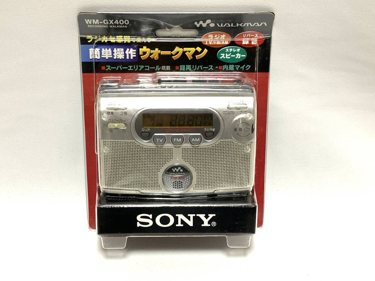 New Sony Walkman WM GX400 Radio Cassette Player Recorder Mint