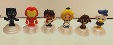 2023 Disney 100th Anniversary MCDONALD  S HAPPY MEAL TOY Lot of 6 Marvel/Pixar  