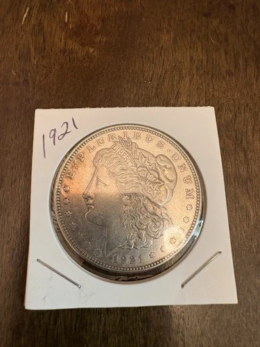 1921-S $1 Morgan Silver Dollar AU Excellent Condition