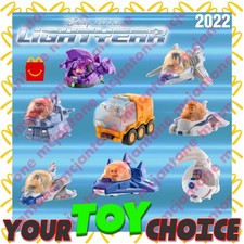 McDonald's 2022 LIGHTYEAR Disney Pixar BUZZ Spaceship Space YOUR Toy CHOICE