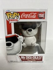 Funko Pop! Figura de vinilo con protector Ad Icons años 90 Coca-Cola Polar Bear #158
