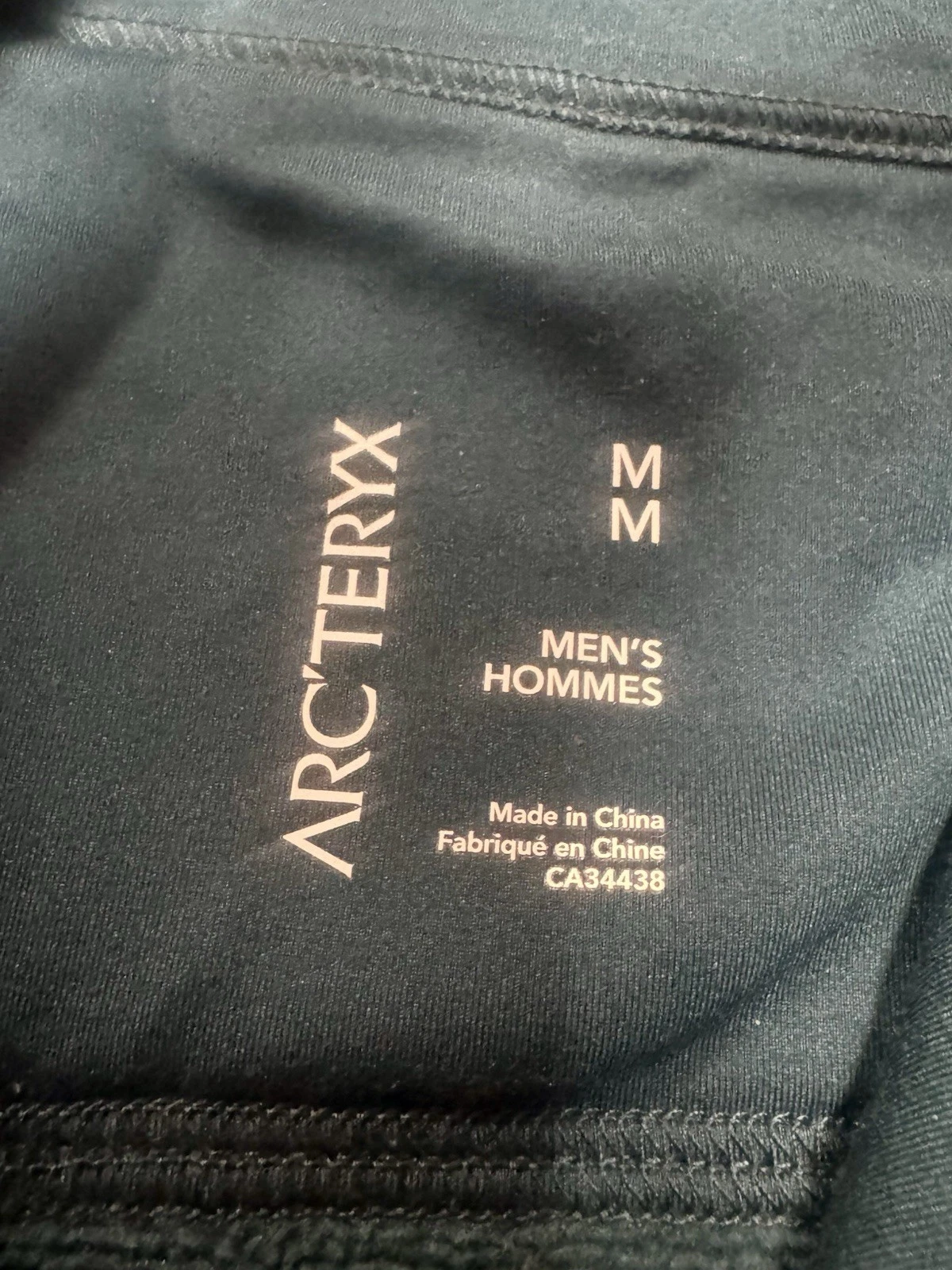 Arc'teryx Men's M Teal Full Zip Fleece Jacket - product detail image 3