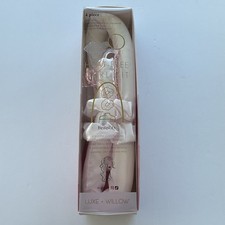 Hair Curling Kit /Heat Free 4pc Pink/White by Luxe  Willow