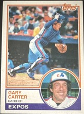 1983 Topps Gary Carter #370 Montreal Expos MLB Baseball Base Set Card