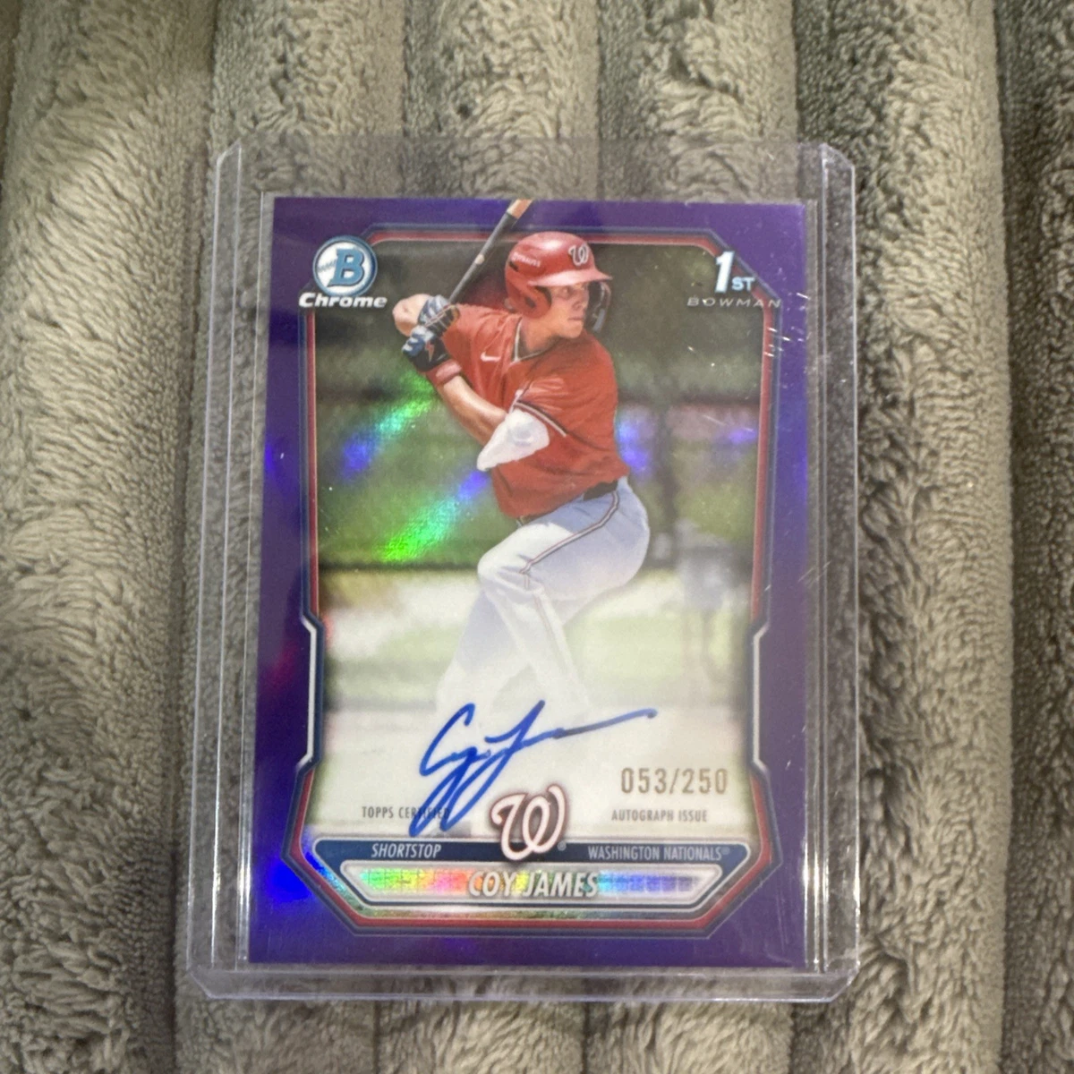 Bowman Washington Nationals Baseball Sports Trading Cards for sale