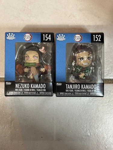 Funko Minis Demon Slayer 3" Vinyl Mini Figure #152 TANJIRO / #154 NEZUKO