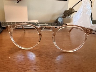 Jimmy Fairly glasses - vintage-style Keyhole round acetate frames - MSRP $165