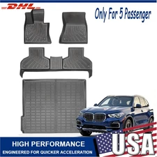 NWE Floor Mat for BMW X5 2019 All Weather Custom Fit Car Floor Liner TPE