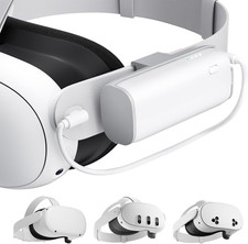 Battery Pack for Meta Quest 3/3S  Oculus Quest 2, 5000Mah, PD20W Fast Charging,