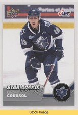 2021-22 Upper Deck CHL Star Rookie Maxime Coursol #376 READ s9z