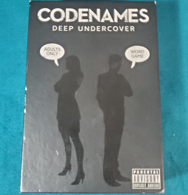 Codenames Deep Undercover 2016 Adult Party Game OPEN BOX Czech Games Edition