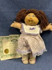 Vintage Cabbage Patch Kids w/ Original Certificate (Karla Lulita) Signed - 1980s