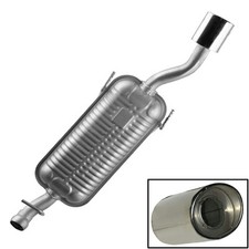 Rear Exhaust Muffler Fits 1999-2002 9-3 2.0l Turbo