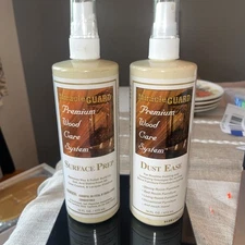 Vintage Miracle Guard Wood Care System Surface Prep And Dust Ease 80% Full.