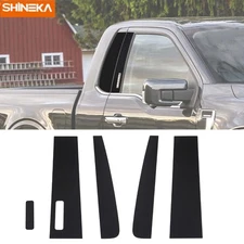 Window Pillar Post Panel Decor Cover Trim Decal Cover For Ford F150/250/350/450