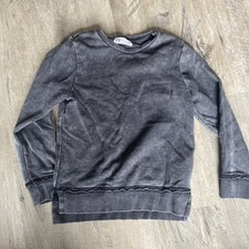 Boys H M Distressed Sweatshirt 4-6