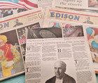 THOMAS EDISON NEWSPAPERS 1991 for COLLECTION — photo 5