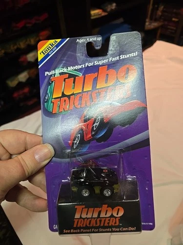 Vintage Tonka Turbo Tricksters Black Turbo II No 5 Mint On Card