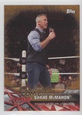 2017 Topps WWE Road to Wrestlemania Bronze Shane McMahon #36 0g4