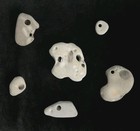 Hag Stone, Fairy Stone, Hex Stone, Naturally Formed, Beach Rock with Hole, Lot  — photo 1