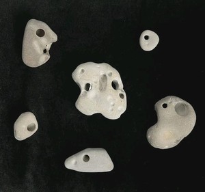 Hag Stone, Fairy Stone, Hex Stone, Naturally Formed, Beach Rock with Hole, Lot 