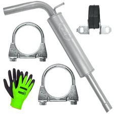 Mitteltopf Auspuff für Skoda Fabia 2 II Fließheck, Kombi 1.6 (2007-03/2010)