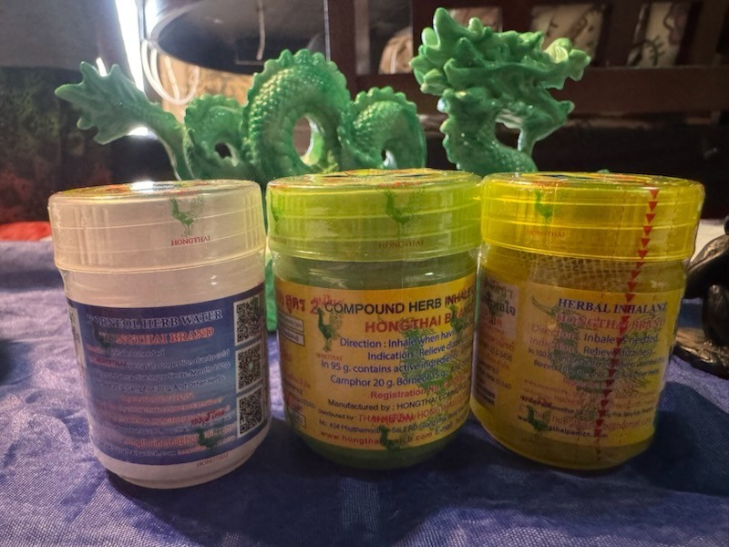 Hierba tailandesa (ideal para nausa, dolor de cabeza, alergia, ansiedad, estrés, senos paranasales)