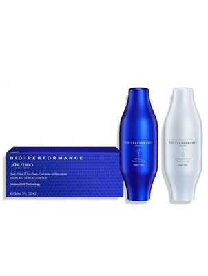 Shiseido Bio-Performance Day & Night Skin Filler Serum Duo Set Each 30mL/1oz NIB