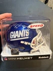 Hakeem Nicks Signed Mini Helmet New York Giants JSA Authenticated COA