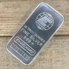 10oz .999+ Fine Silver Engelhard Vintage Bars - Big E In Excellent Cond
