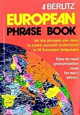 Berlitz European Phrase Book