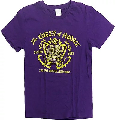 Tshirt Event Logo Live Tshirt Yellow x Purple M size ''Tokyo 7th Sisters The