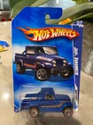 2009 Hot Wheels Walmart RedLine #123 Heat Fleet 7/10 JEEP SCRAMBLER Blue w/RLUT5