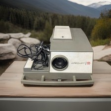 Vintage Airequipt 135 2 x 2 Slide Projector Magazine Model 135 4" Luminal Lens