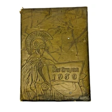 1950 Clifton High School Yearbook “The Trojan” – Clifton, Arizona (Vintage)