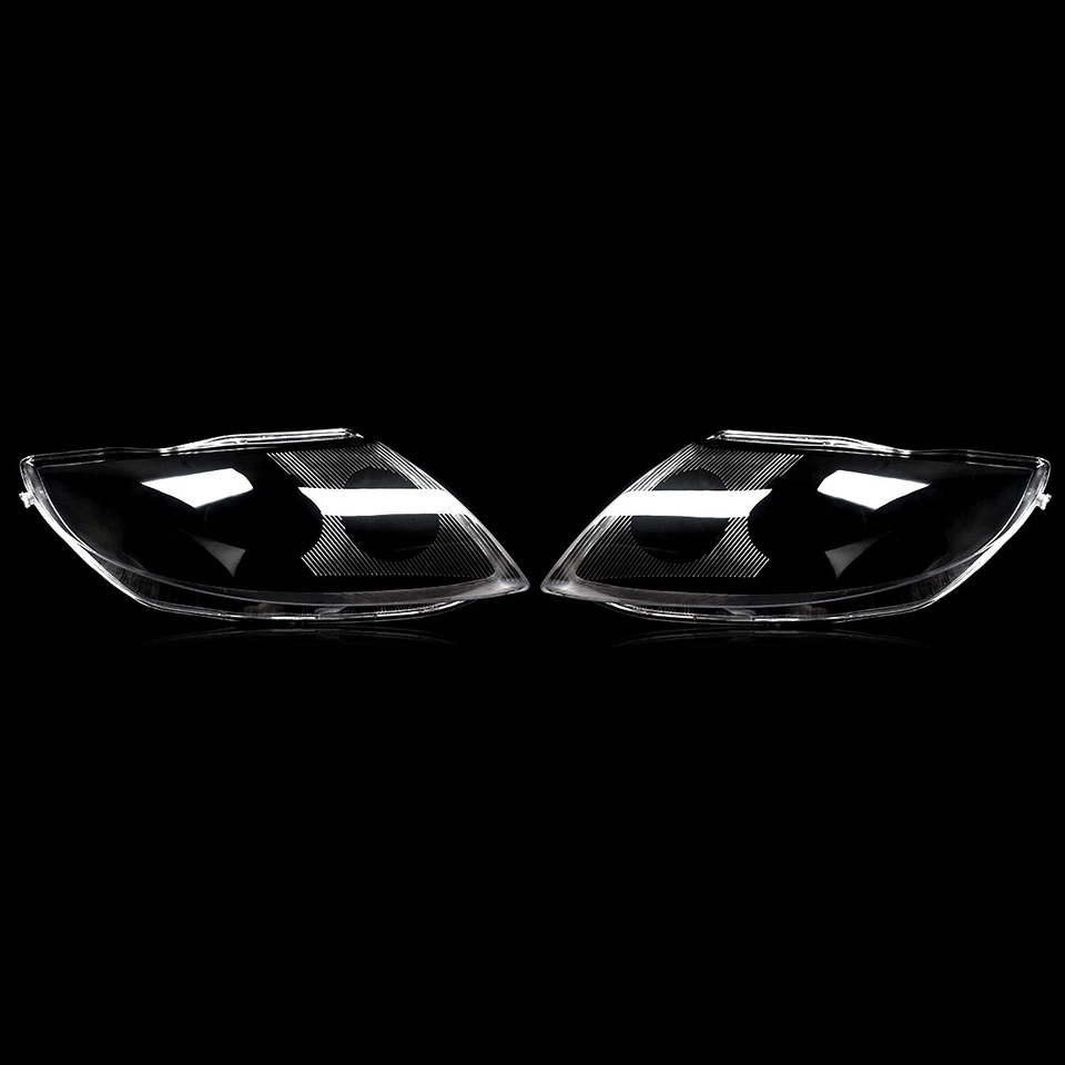 Pair Fits For BMW Z4 E85 2003-2008 Car Headlight Lens Cover Headlamp Shell Clear Foto 3 de 4