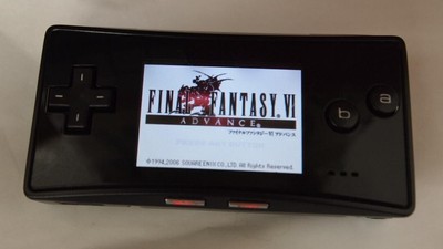 Gameboy micro Console Famicom Nintendo Game Gold Black, FINAL 