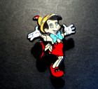 1x Disney Pinocchio Enamel Metal Pin Brooch Lapel Cartoon