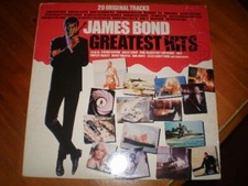 JAMES BOND "Greatest Hits"-20 Original Tracks-Long Playing 33 giri-LIBERTY-1982-