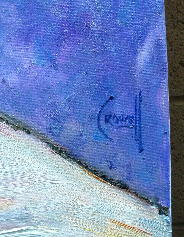 SIR SID VICIOUS 16x20 Sex Pistols canvas art portrait original signed